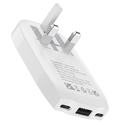 65W Fast Charger Flat Plug